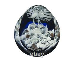First to the Summit Limited Edition Paperweight by Caithness Glass L12050