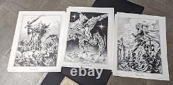 Frank Brunner Elric Portfolio SIGNED Limited Edition #17/1000 Looking Glass 1979