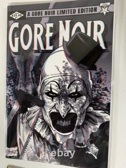 GORE NOIR TERRIFIER 3D LIMITED EDITION COMIC WithGLASSES ART THE CLOWN LOT