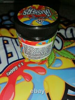 GUSHERS 60ml glass jar 3.5g limited edition x50