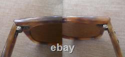 Genuine Vintage Ray-Ban Wayfarer II Blond Frost Limited Edition Sunglasses B-15