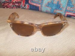 Genuine Vintage Ray-Ban Wayfarer II Blond Frost Limited Edition Sunglasses B-15