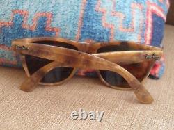 Genuine Vintage Ray-Ban Wayfarer II Blond Frost Limited Edition Sunglasses B-15