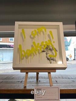 Glass Writer I Am Banksy (Yellow) DS Limited Edition
