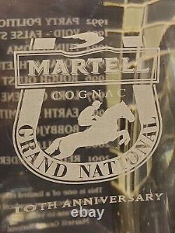 Grand National Martell Water Jug Decanter Glass set Limited Editions lot choice