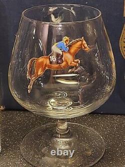 Grand National Martell Water Jug Decanter Glass set Limited Editions lot choice