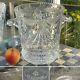 Huge 11 Cristalleries De Lorraine Glass Crystal Ice Bucket Champagne Ltd Ed