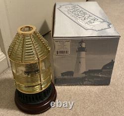 Harbour Lights Fresnel Lens 3rd Order Lighthouse Model #651 Limited Edition COA