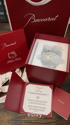 Hello Kitty Crystal Figure Baccarat original