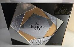 Hennessy XO Cognac Box with 2 Rocks Glasses & EMPTY Limited Edition Decanter