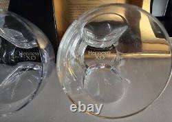 Hennessy XO Cognac Box with 2 Rocks Glasses & EMPTY Limited Edition Decanter