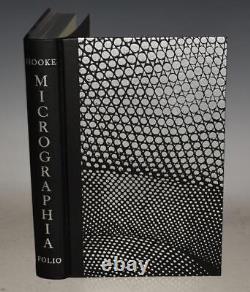 Hooke Micrographia Minute Bodies Magnifying Glass Folio Society Slipcase Ltd No