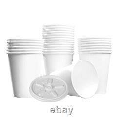 Insulated Foam Cups Disposable White Polystyrene Glass for Takeaway Hot Drink