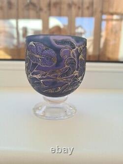 JONATHAN HARRIS Ironbridge Cameo Glass bowl MOONFLOWER Ltd Edition 100