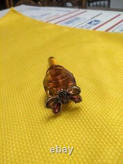 Jay Strongwater Limited Edition Butterfly Stopper CLEAN
