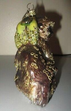 Jay Strongwater MONKEY Christmas Ornament NEW + Box LIMITED EDITION 3000 NIB