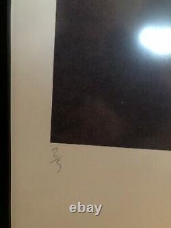 Joe Webb Framed Rare Ltd Edition Print Choose Love With COA Non Ref. Glass