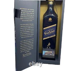 Johnnie Walker ANGEL CHEN Limited Edition Blue Label Scotch Collectible Bottle