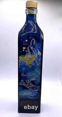 Johnnie Walker ANGEL CHEN Limited Edition Blue Label Scotch Collectible Bottle