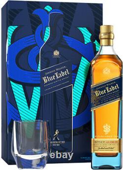 Johnnie Walker Glass Pack Limited Edition Blue Label Whisky 70cl