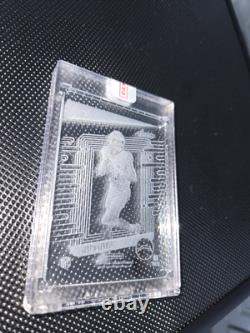 Justin Herbert 2024 Absolute Glass Card Case Hit Extremely Rare! LA Chargers