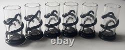 KRAKEN Spiced Rum Tentacle Highball Tiki Glasses Set of 6 Limited Edition