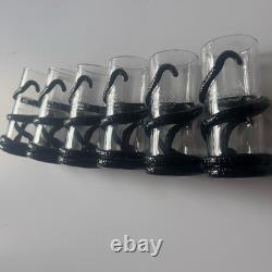 KRAKEN Spiced Rum Tentacle Highball Tiki Glasses Set of 6 Limited Edition