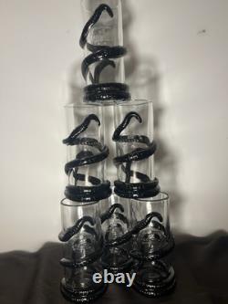 KRAKEN Spiced Rum Tentacle Highball Tiki Glasses Set of 6 Limited Edition