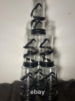 KRAKEN Spiced Rum Tentacle Highball Tiki Glasses Set of 6 Limited Edition