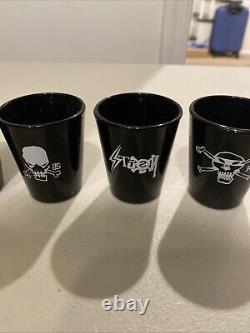 Kappa Sigma Stussy Shot Glasses (4) Rare Limited Edition