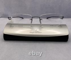 Kazuo Kawasaki Limited Edition Glasses K. K. 718 60 Brushed Blue NEW