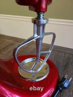 KitchenAid 90th Anniv. Ltd. Ed. 5qt 325W Candy Apple Red Stand Mixer NO Bowl