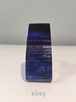 Kosta Boda Art Glass Sculpture In The Stone by Bertil Vallien Signed Numbered