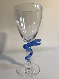 Kosta Boda Limited Edition Serpent Cleopatra Glass Numbered