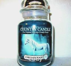 Kringle Country Candle Unicorn Poop- Limited Edition Large 23 oz2-wickRARE