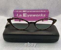 L. A. Eyeworks Limited Edition Glasses Baton Sparkle Pony NEW