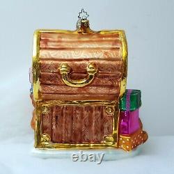 LE #3 Santa Toychest CHRISTOPHER RADKO Marshall Fields Walnut Room XMAS ORNAMENT