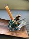 Limited Edition Empire Glassworks 6 Cookie Monster Sundae Glass Water Pipe
