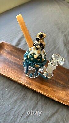 LIMITED EDITION Empire Glassworks 6 Cookie Monster Sundae Glass Water Pipe