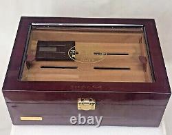 La Gloria Cubana Hand Made Humidor 2003 Limited Edition Mahogany Glass Italian