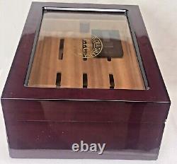 La Gloria Cubana Hand Made Humidor 2003 Limited Edition Mahogany Glass Italian