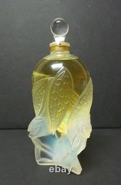 Lalique 2002 Ltd. Ed. Collectible Crystal Flacon Les Elfes Perfume Bottle