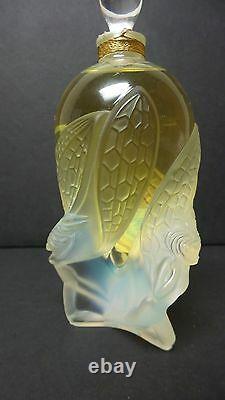 Lalique 2002 Ltd. Ed. Collectible Crystal Flacon Les Elfes Perfume Bottle