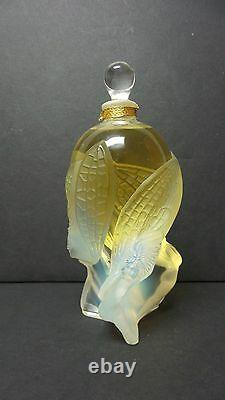 Lalique 2002 Ltd. Ed. Collectible Crystal Flacon Les Elfes Perfume Bottle