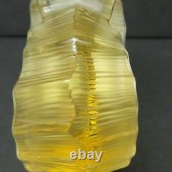 Lalique 2004 Ltd. Ed. Collectible Crystal Falcon Deux Coeurs Perfume Bottle