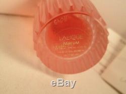 Lalique 2015 PLUME Crystal Perfume Parfum 3.3 oz. Limited edition $1800.00