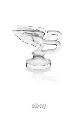 Lalique Crystal Limited Edition Flying B Mascot #10335600 Brand Nib Bentley F/sh