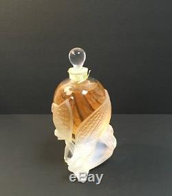 Lalique Limited Edit. Set Les Elfes (2002) & Envol (2011) Collectible Flacon