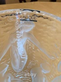 Lalique Ondines Crystal Nudes Vase