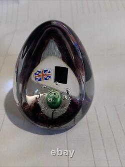 Langham Limited Edition Glass Paperweight 39/200 Paul Miller